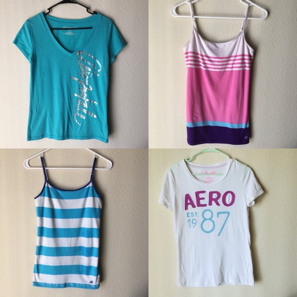 🤯!!!BUNDLE WITH FREE SHIPPING!!!🤯Aeropostale tops!
